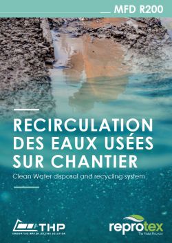 Recirculation des eaux usées