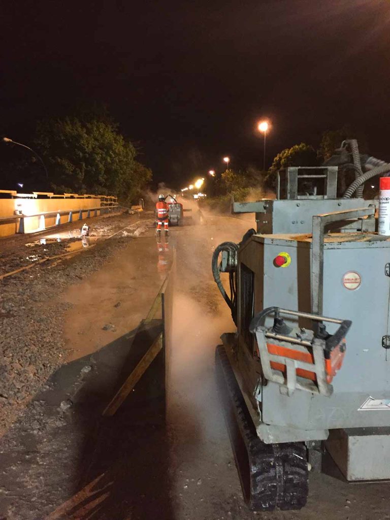 hydrodemolition robotisée